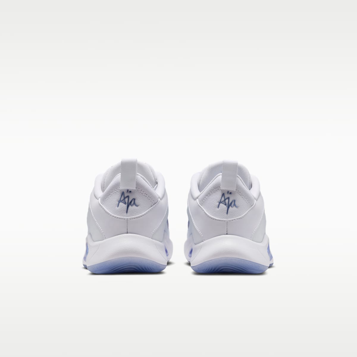 A'One "Blue Ice" Big Kids' Basketball Shoes - White/Football Grey/Sapphire