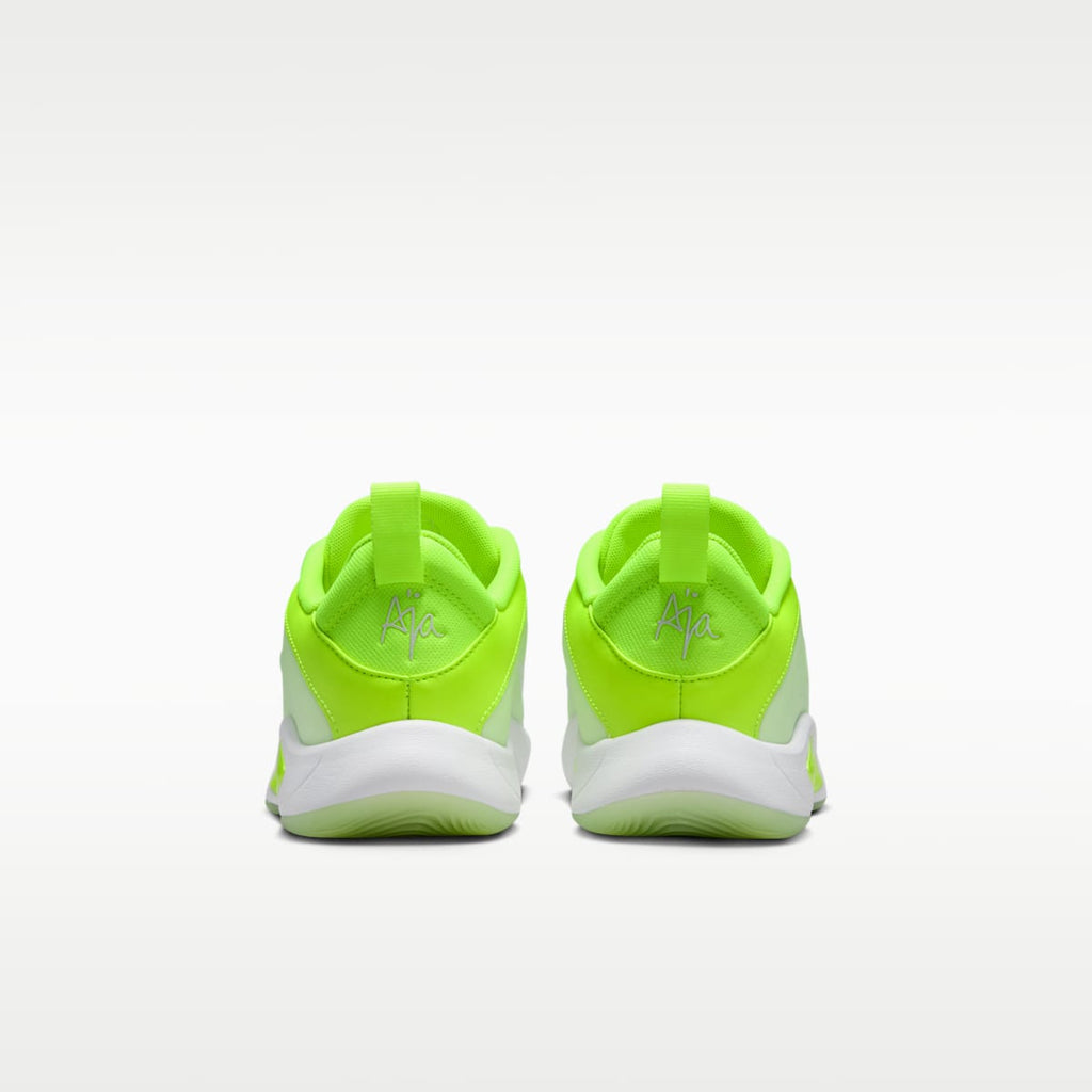 A'One "Lem and Lime" Big Kids' Basketball Shoes - Volt/Barely Volt/White