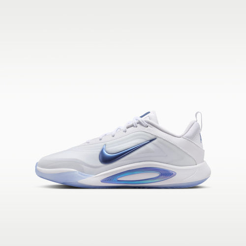 A'One "Blue Ice" Big Kids' Basketball Shoes - White/Football Grey/Sapphire