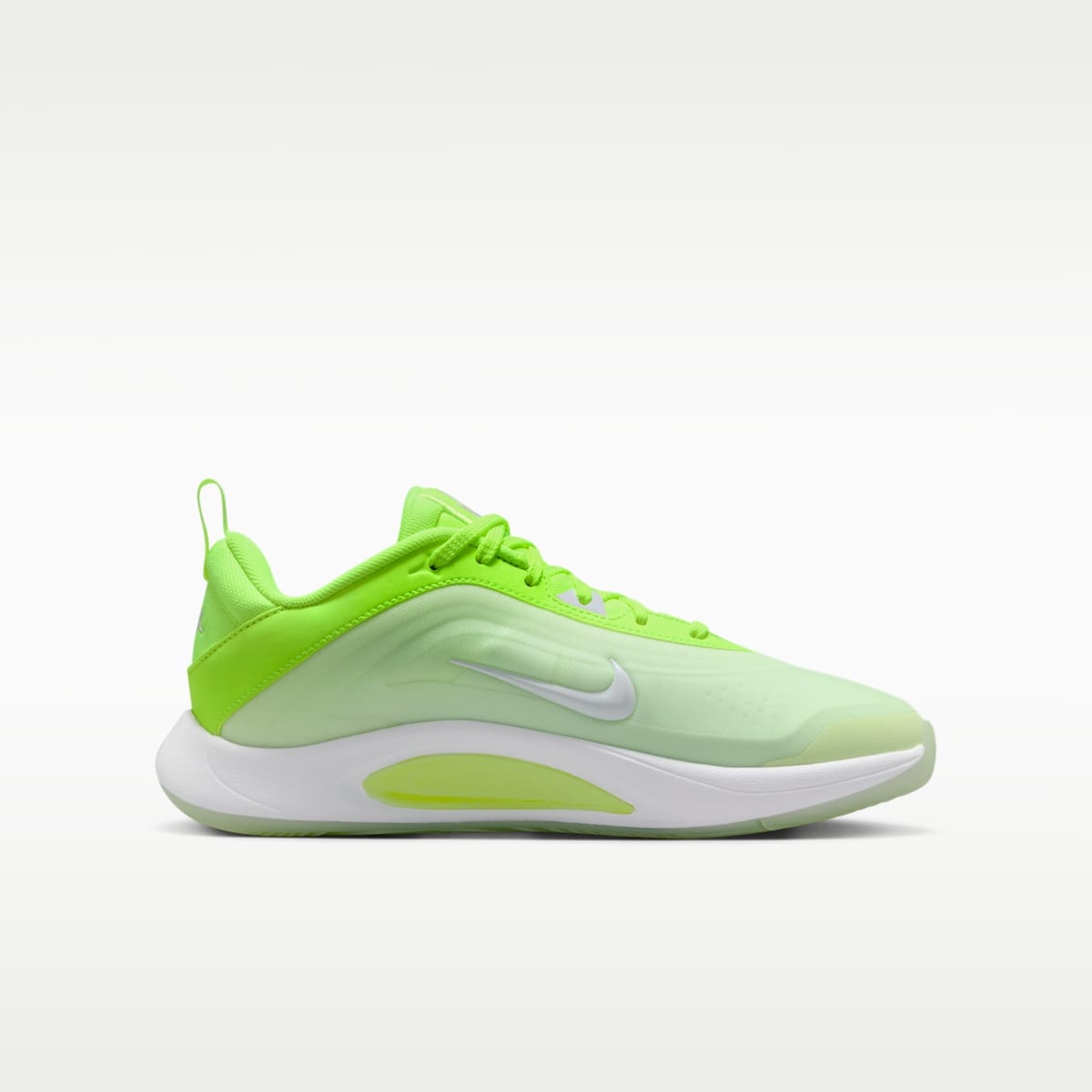 A'One "Lem and Lime" Big Kids' Basketball Shoes - Volt/Barely Volt/White