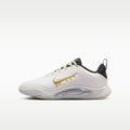 A'One “Unanimous” Big Kids' Basketball Shoes - Sail/Vast Grey/Off Noir/Metallic Gold