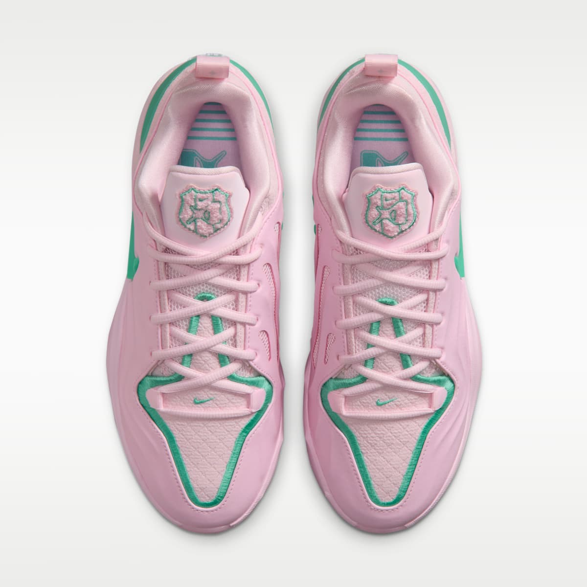 A'Two "Pinkies Up" A'ja Wilson Basketball Shoes - Pink Foam/Light Menta - Image 4