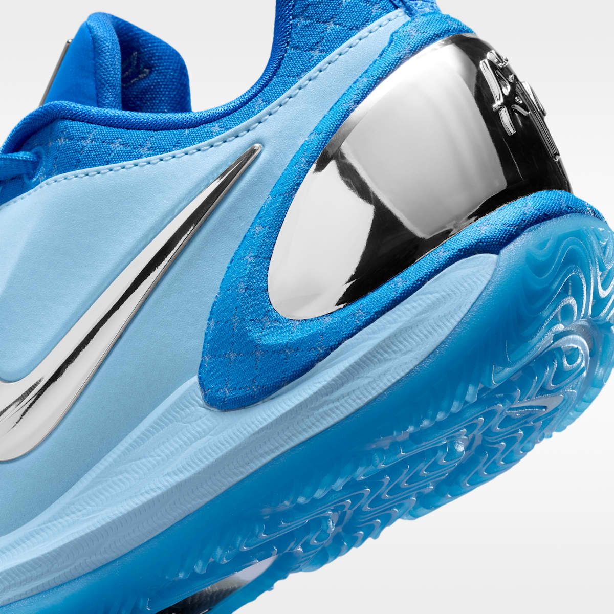 Women's A'Two "Still Loading" A'ja Wilson Basketball Shoes - Blue Crystal/Psychic Blue/Metallic Silver