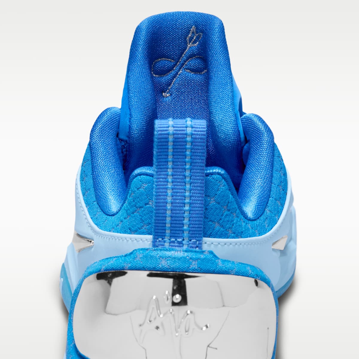 A'Two "Still Loading" A'ja Wilson Basketball Shoes - Blue Crystal/Psychic Blue/Metallic Silver - Image 9