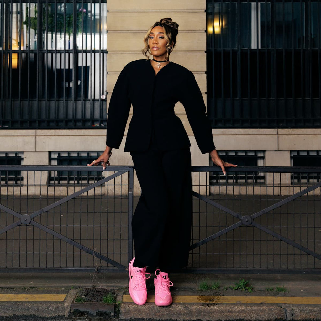 A'Two "A'Pink Shoe" A'ja Wilson Basketball Shoes - Pink Beam/Black - Image 12