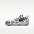A'Two "Mirrored" A'ja Wilson Big Kids' Basketball Shoes - Summit White/Metallic Silver/Black - Image 1