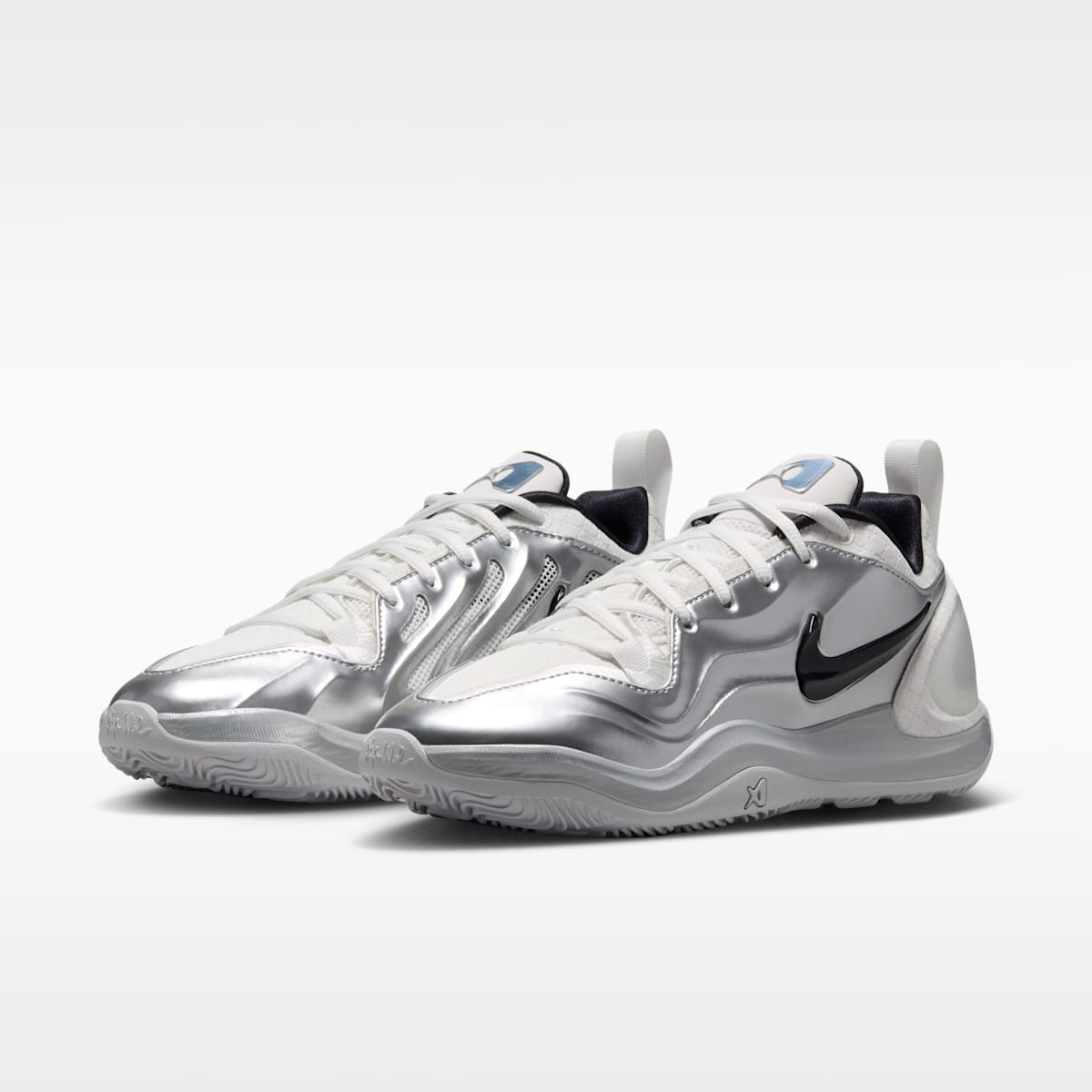 Women's A'Two "Mirrored" A'ja Wilson Basketball Shoes - Summit White/Metallic Silver/Black