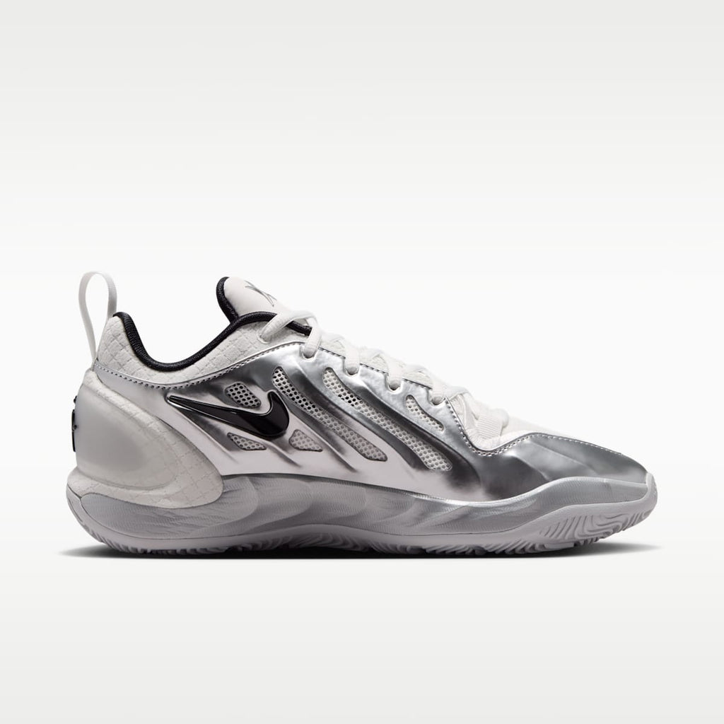 A'Two "Mirrored" A'ja Wilson Basketball Shoes - Summit White/Metallic Silver/Black - Image 3