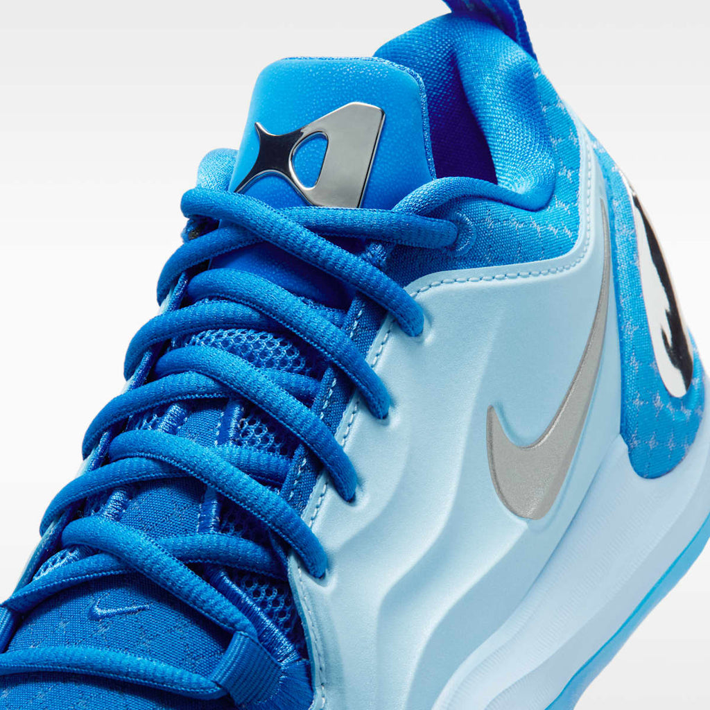 A'Two "Still Loading" A'ja Wilson Big Kids' Basketball Shoes - Blue Crystal/Psychic Blue/Metallic Silver - Image 7