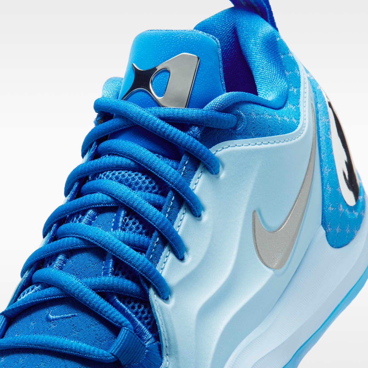 A'Two "Still Loading" A'ja Wilson Big Kids' Basketball Shoes - Blue Crystal/Psychic Blue/Metallic Silver - Image 7