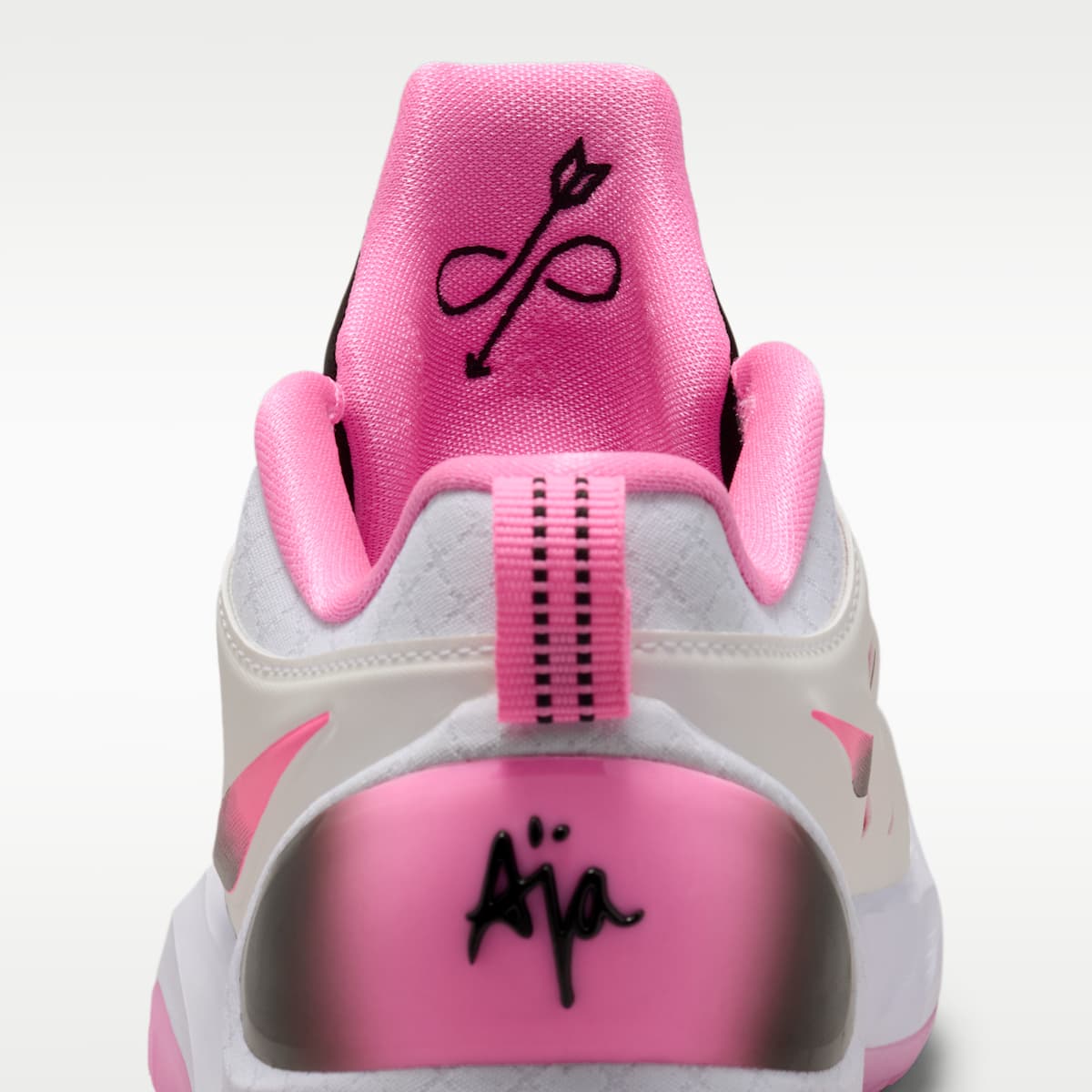 A'Two Big Kids' Basketball Shoes - Pink Spell/White/Black