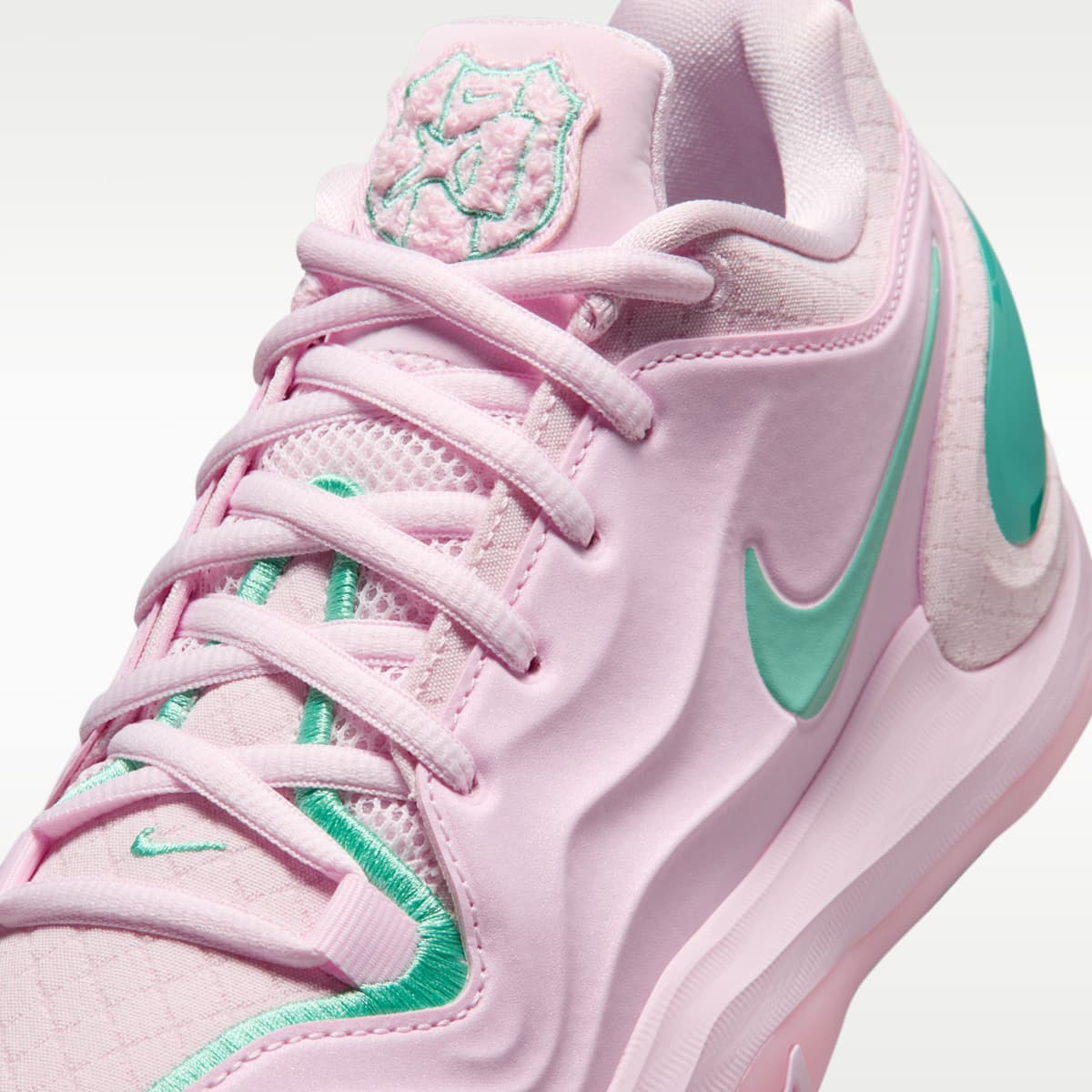 A'Two "Pinkies Up" A'Ja Wilson Big Kids' Basketball Shoes - Pink Foam/Light Menta