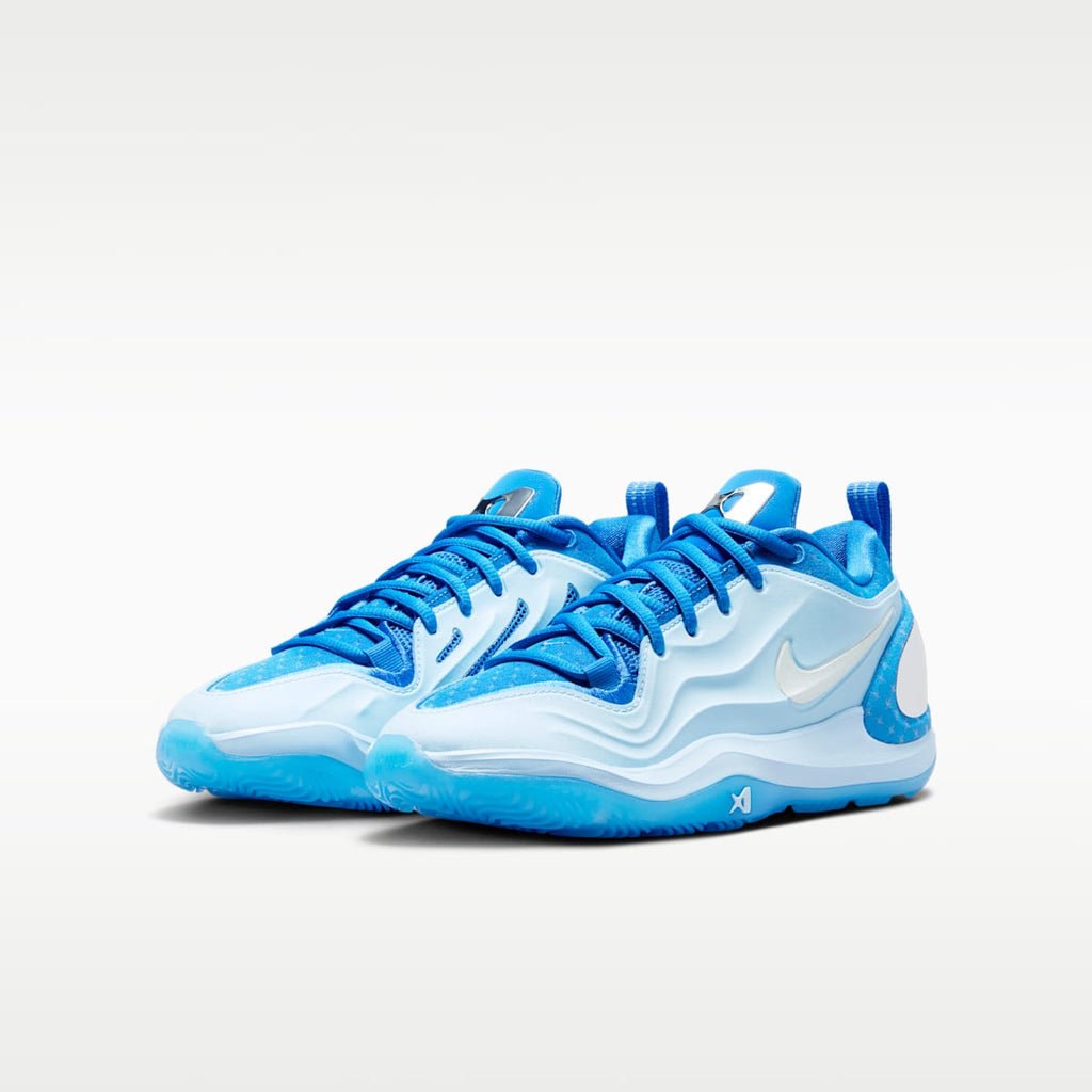 A'Two "Still Loading" A'ja Wilson Big Kids' Basketball Shoes - Blue Crystal/Psychic Blue/Metallic Silver - Image 5