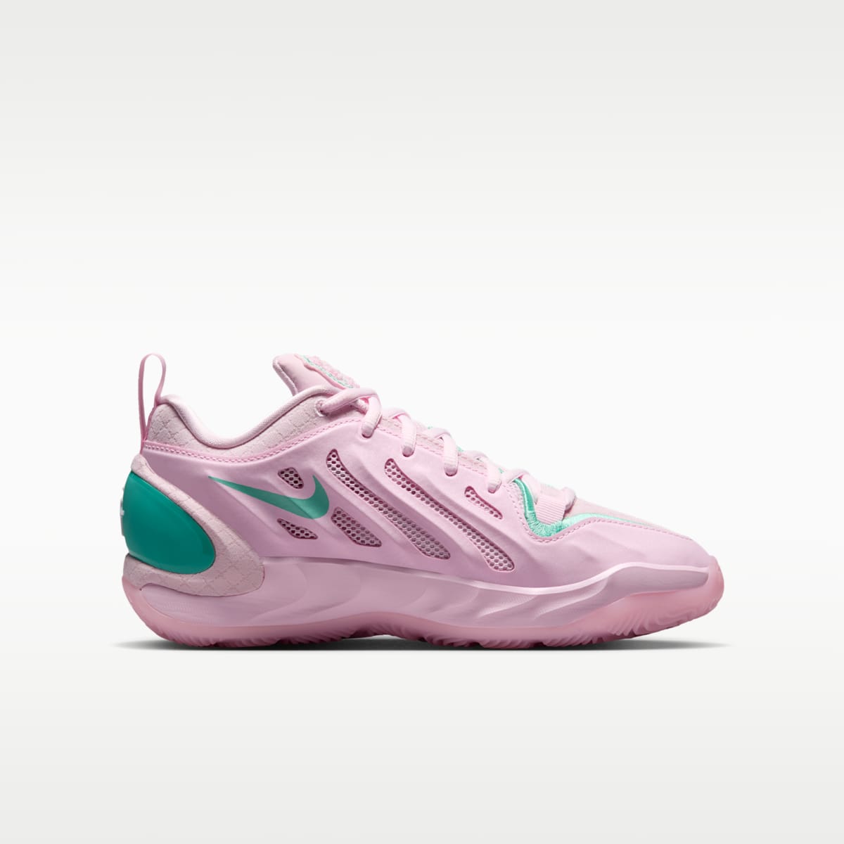 A'Two "Pinkies Up" A'Ja Wilson Big Kids' Basketball Shoes - Pink Foam/Light Menta - Image 3