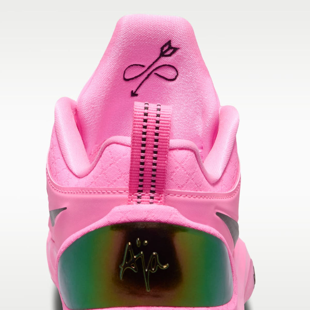 A'Two "A'Pink Shoe" A'ja Wilson Big Kids' Basketball Shoe - Pink Beam/Black - Image 9