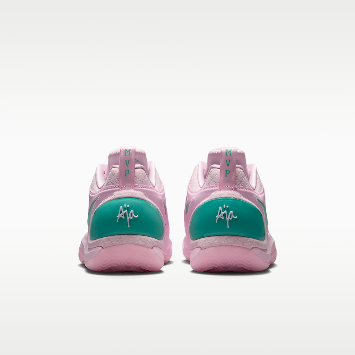 A'Two "Pinkies Up" A'Ja Wilson Big Kids' Basketball Shoes - Pink Foam/Light Menta - Image 6