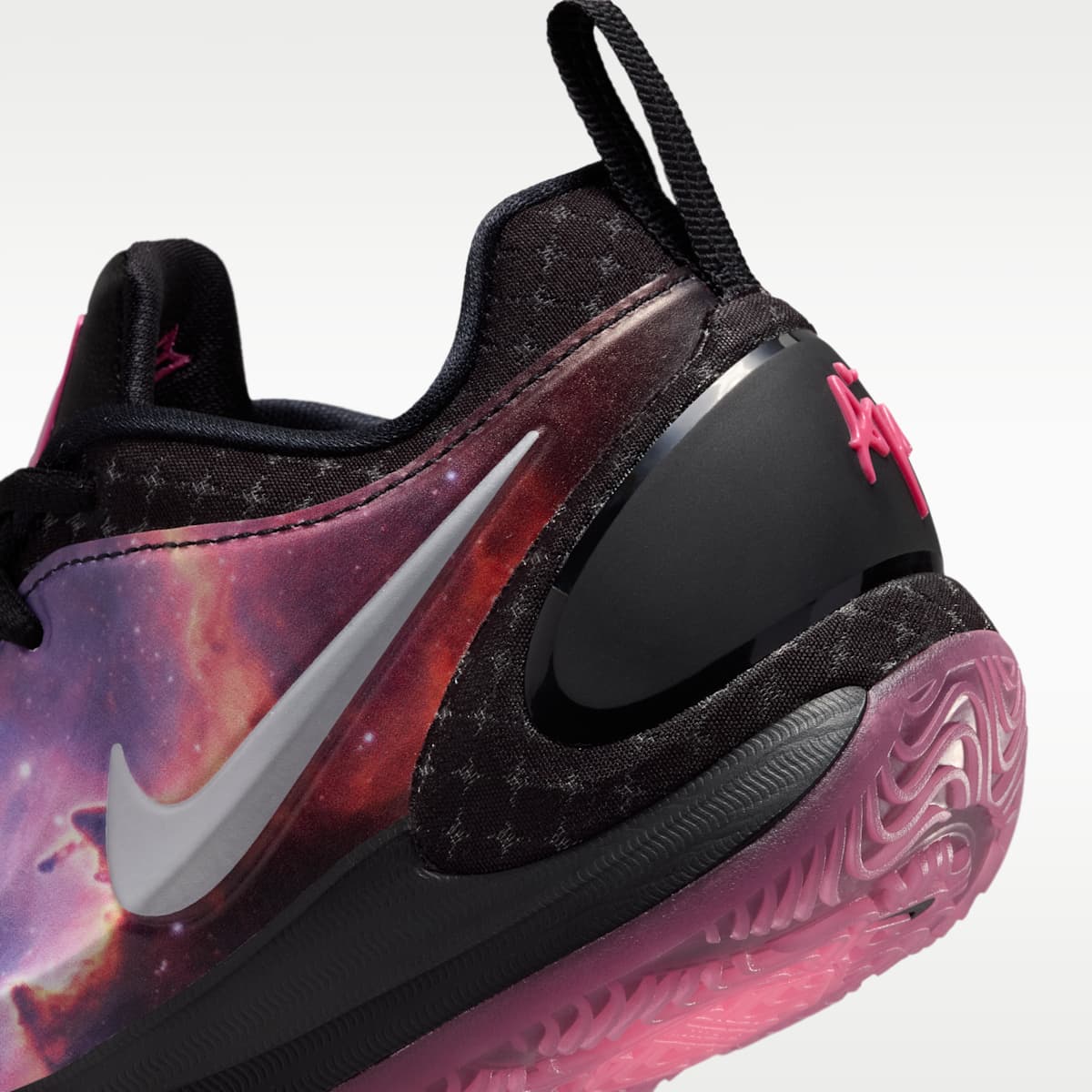 A'Two SE A'ja Wilson Big Kids' Basketball Shoes - Black/Metallic Silver/Pinksicle/Pinksicle