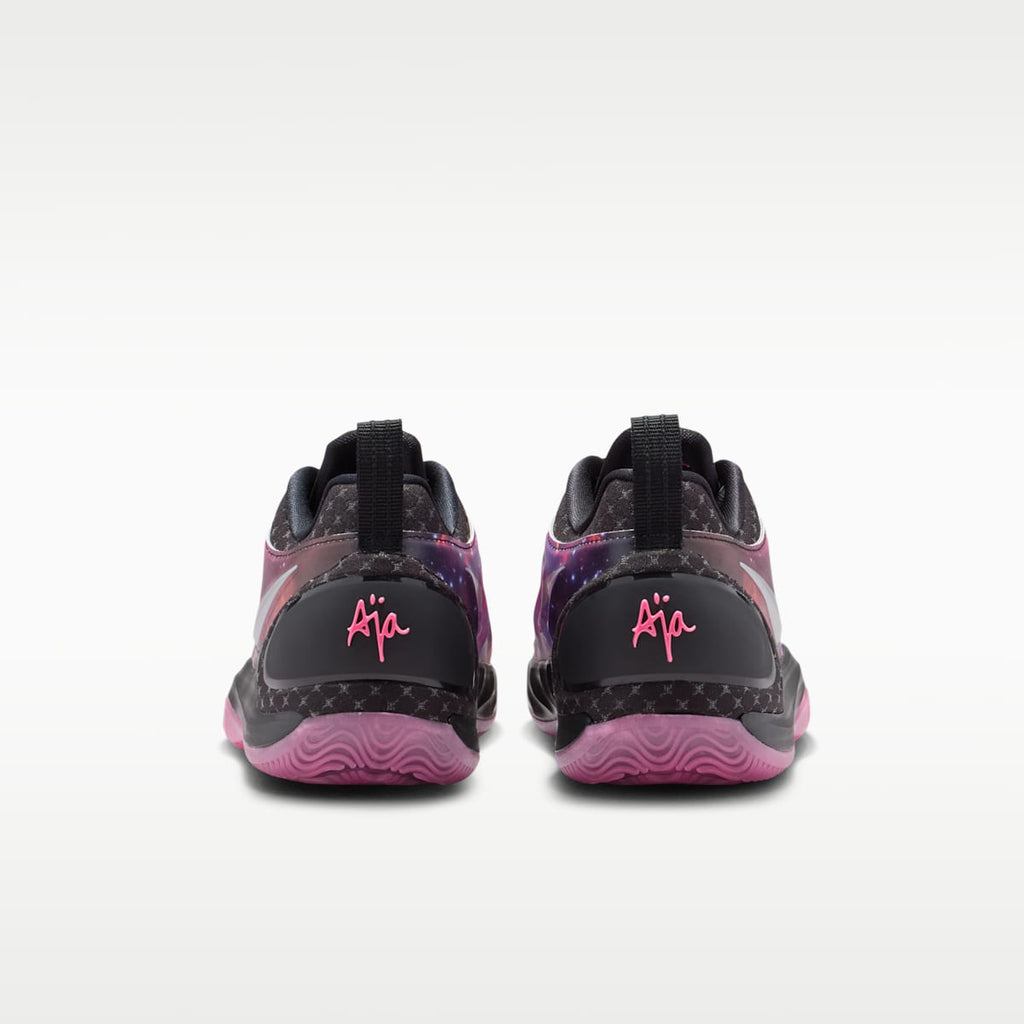A'Two SE A'ja Wilson Big Kids' Basketball Shoes - Black/Metallic Silver/Pinksicle/Pinksicle