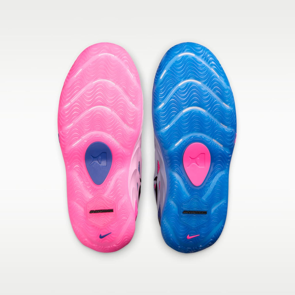 A'Two A'ja Wilson Big Kids' Basketball Shoes - Neo Pink/Pink Blast/Racer Blue/Black