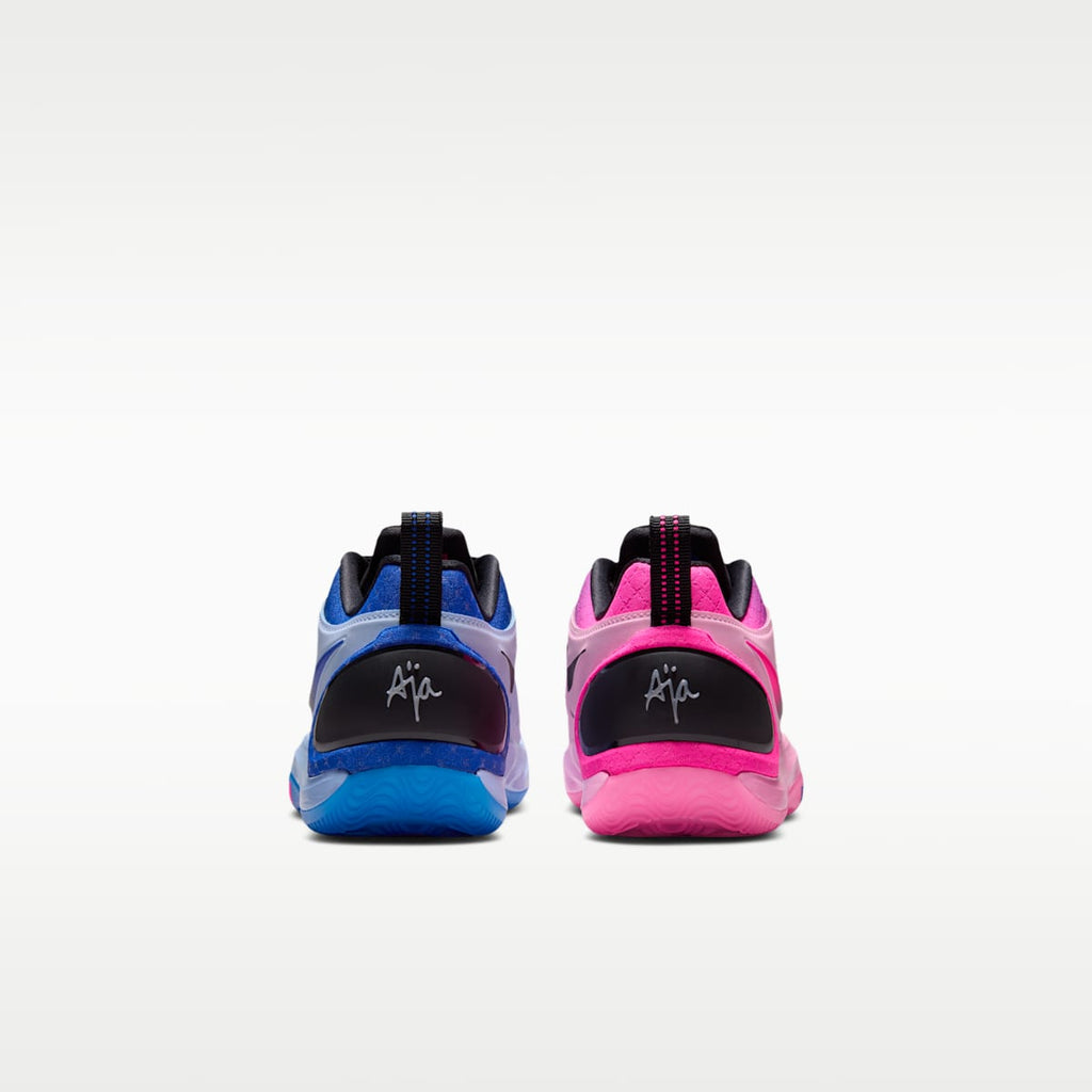 A'Two A'ja Wilson Big Kids' Basketball Shoes - Neo Pink/Pink Blast/Racer Blue/Black - Image 6