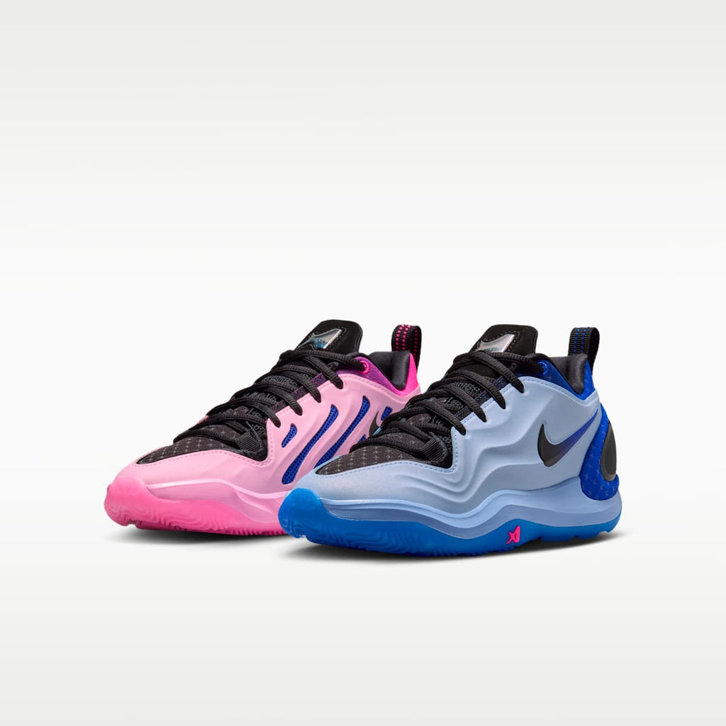 A'Two A'ja Wilson Big Kids' Basketball Shoes - Neo Pink/Pink Blast/Racer Blue/Black - Image 5