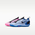 A'Two A'ja Wilson Big Kids' Basketball Shoes - Neo Pink/Pink Blast/Racer Blue/Black - Image 1
