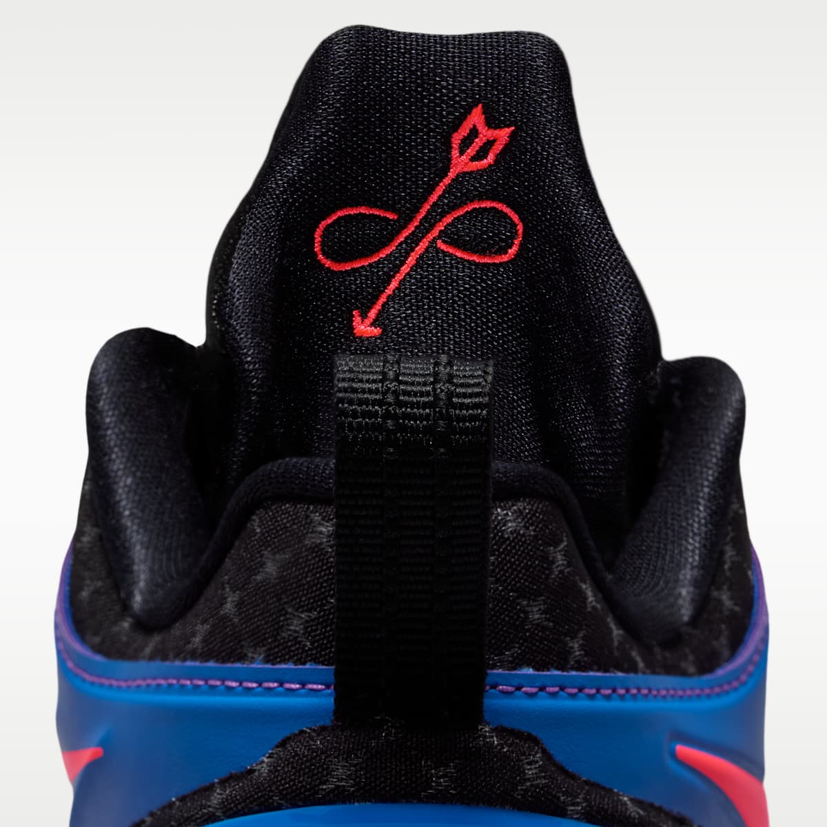 A'Two A'ja Wilson Big Kids' Basketball Shoes - Blue Crystal/Black/Bright Violet/Hot Lava - Image 9