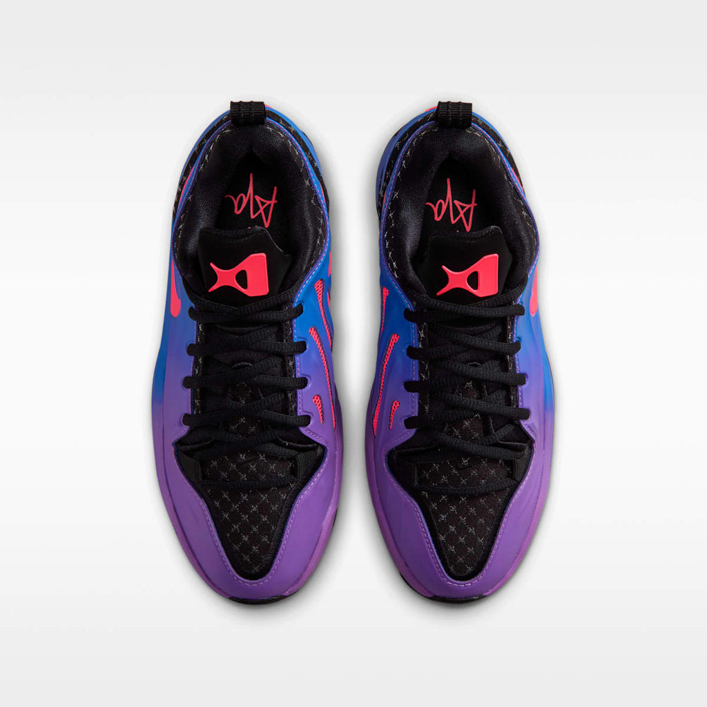 A'Two A'ja Wilson Big Kids' Basketball Shoes - Blue Crystal/Black/Bright Violet/Hot Lava - Image 4