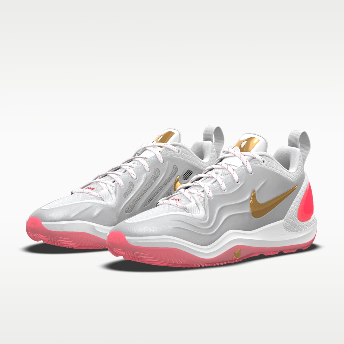 A'Two By Allisha Gray A'ja Wilson Custom Basketball Shoes - Multi-Color/Multi-Color - Image 2