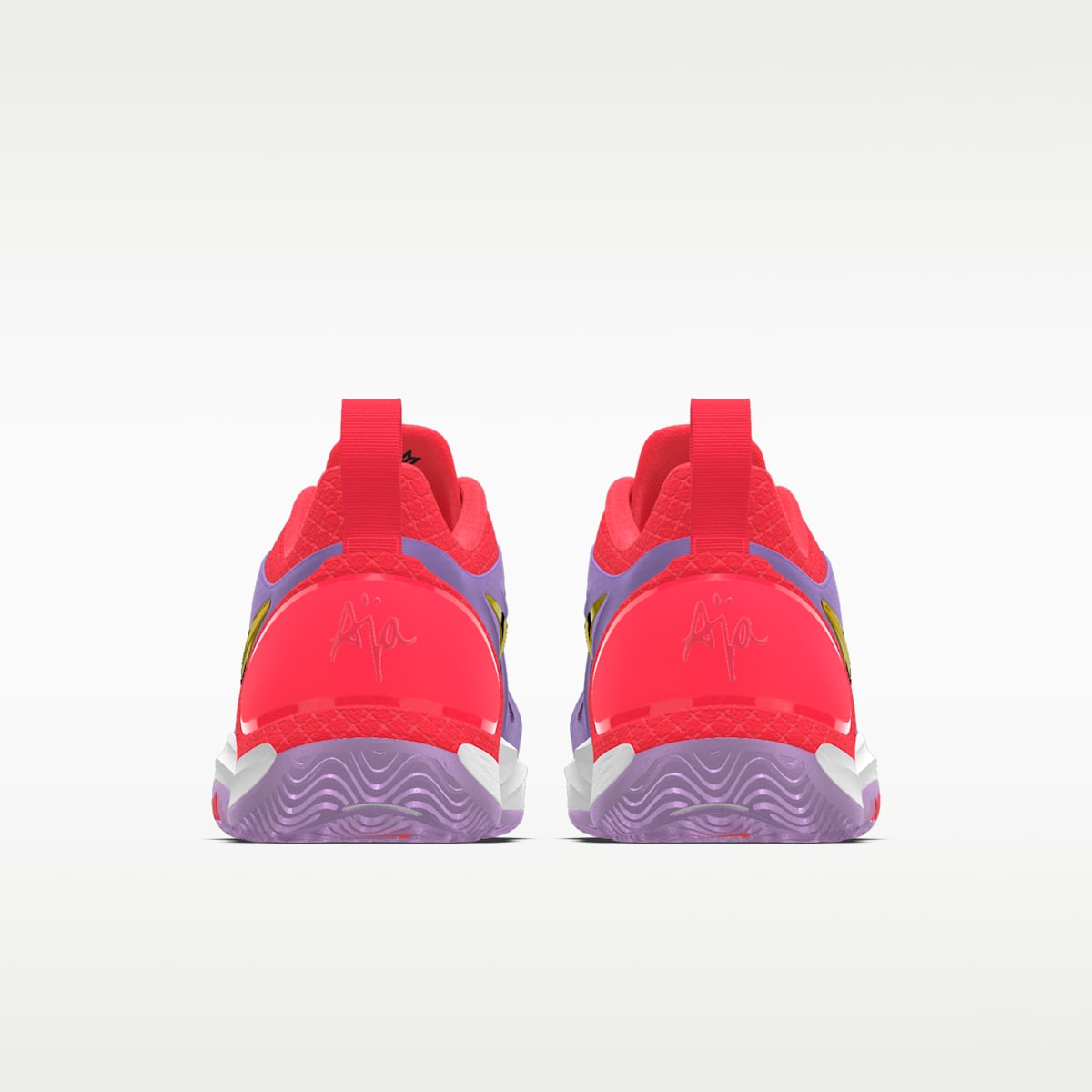 A'Two By You A'ja Wilson Custom Basketball Shoes - Multi-Color/Multi-Color - Image 5