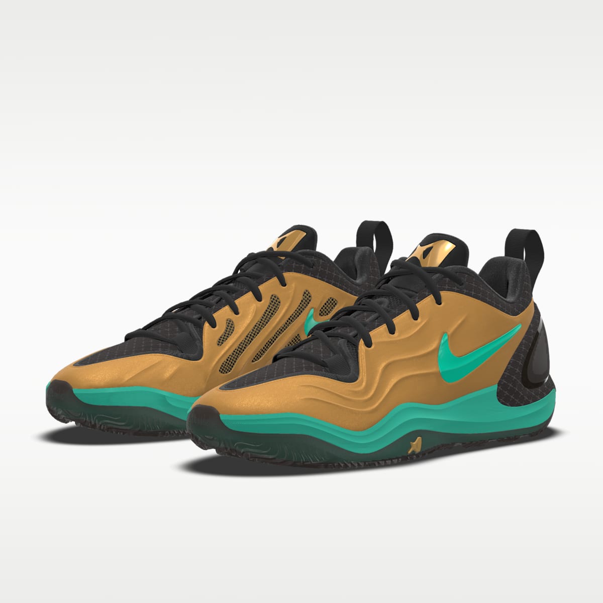 A'Two By You A'ja Wilson Custom Basketball Shoes - Multi-Color/Multi-Color - Image 2