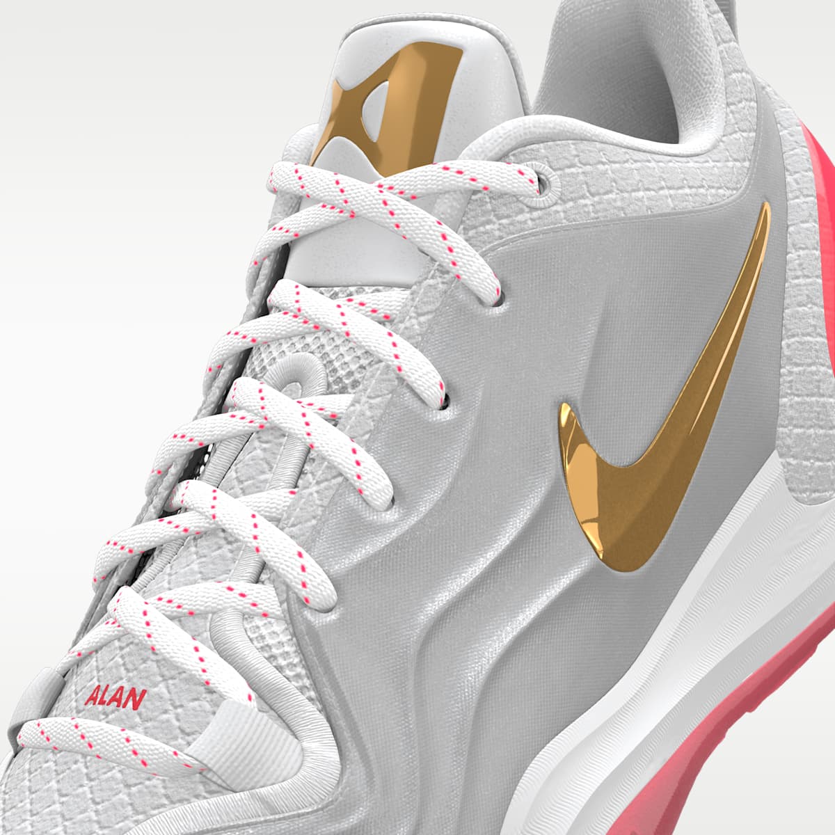 A'Two By Allisha Gray A'ja Wilson Custom Basketball Shoes - Multi-Color/Multi-Color - Image 7