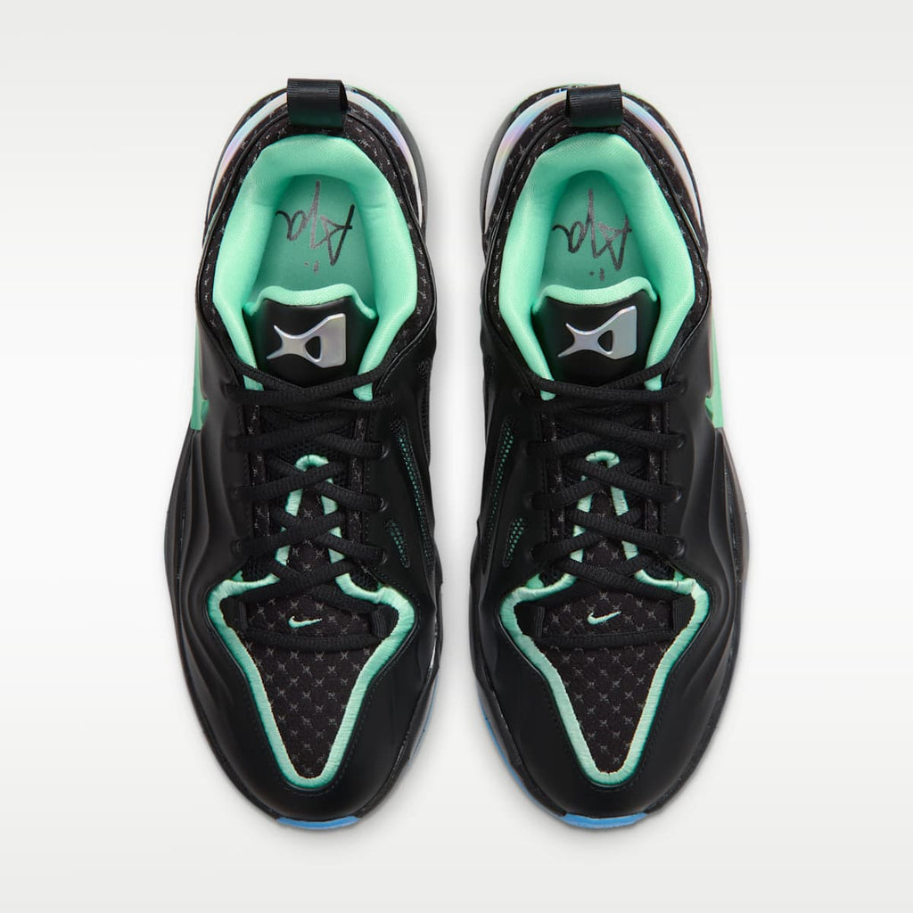 A'Two "Nike Nights" A'ja Wilson Basketball Shoes - Black/Blue Glow/Multi-Color/Green Glow - Image 4