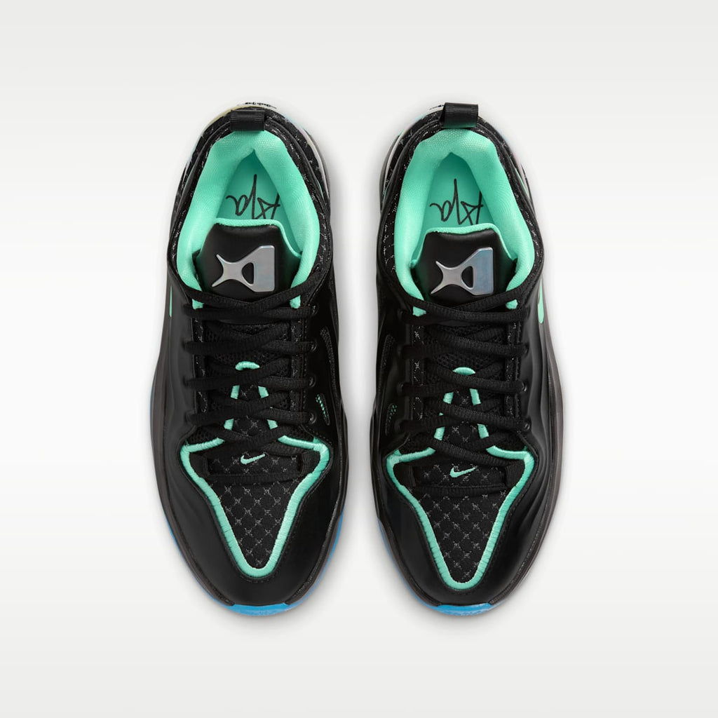 A'Two "Nike Nights" A'ja Wilson Big Kids' Basketball Shoes - Black/Blue Glow/Multi-Color/Green Glow