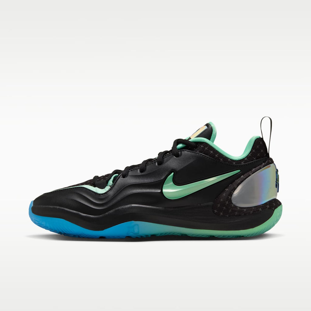 A'Two "Nike Nights" A'ja Wilson Basketball Shoes - Black/Blue Glow/Multi-Color/Green Glow - Image 1