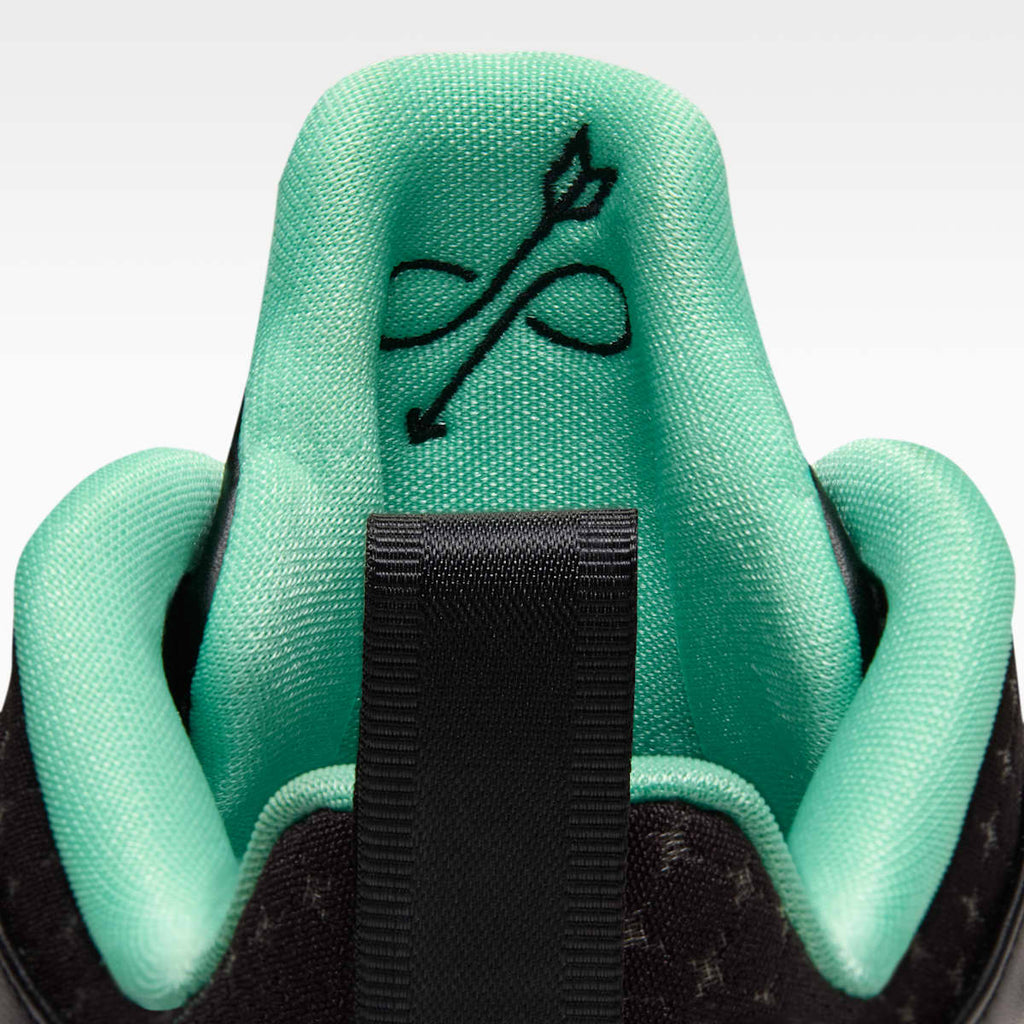A'Two "Nike Nights" A'ja Wilson Basketball Shoes - Black/Blue Glow/Multi-Color/Green Glow - Image 9