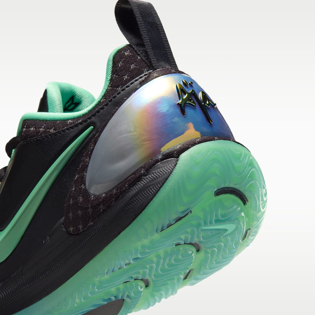 A'Two "Nike Nights" A'ja Wilson Basketball Shoes - Black/Blue Glow/Multi-Color/Green Glow - Image 8