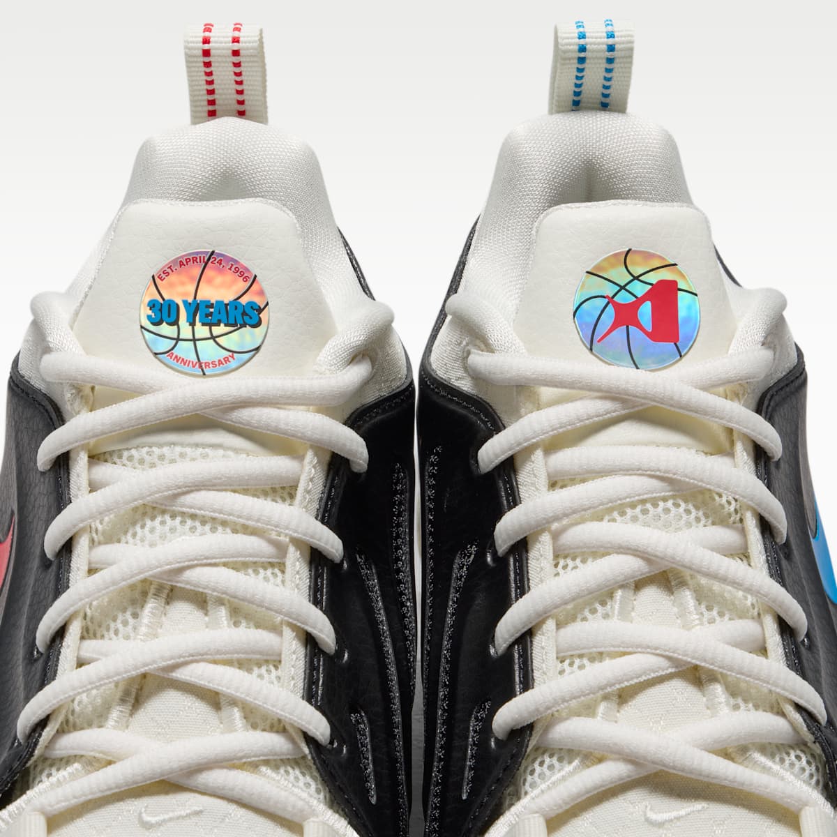 A'Two "WNBA 30th" A'ja Wilson Big Kids' Basketball Shoes - Black/Photo Blue/Gum Light Brown/Action Red