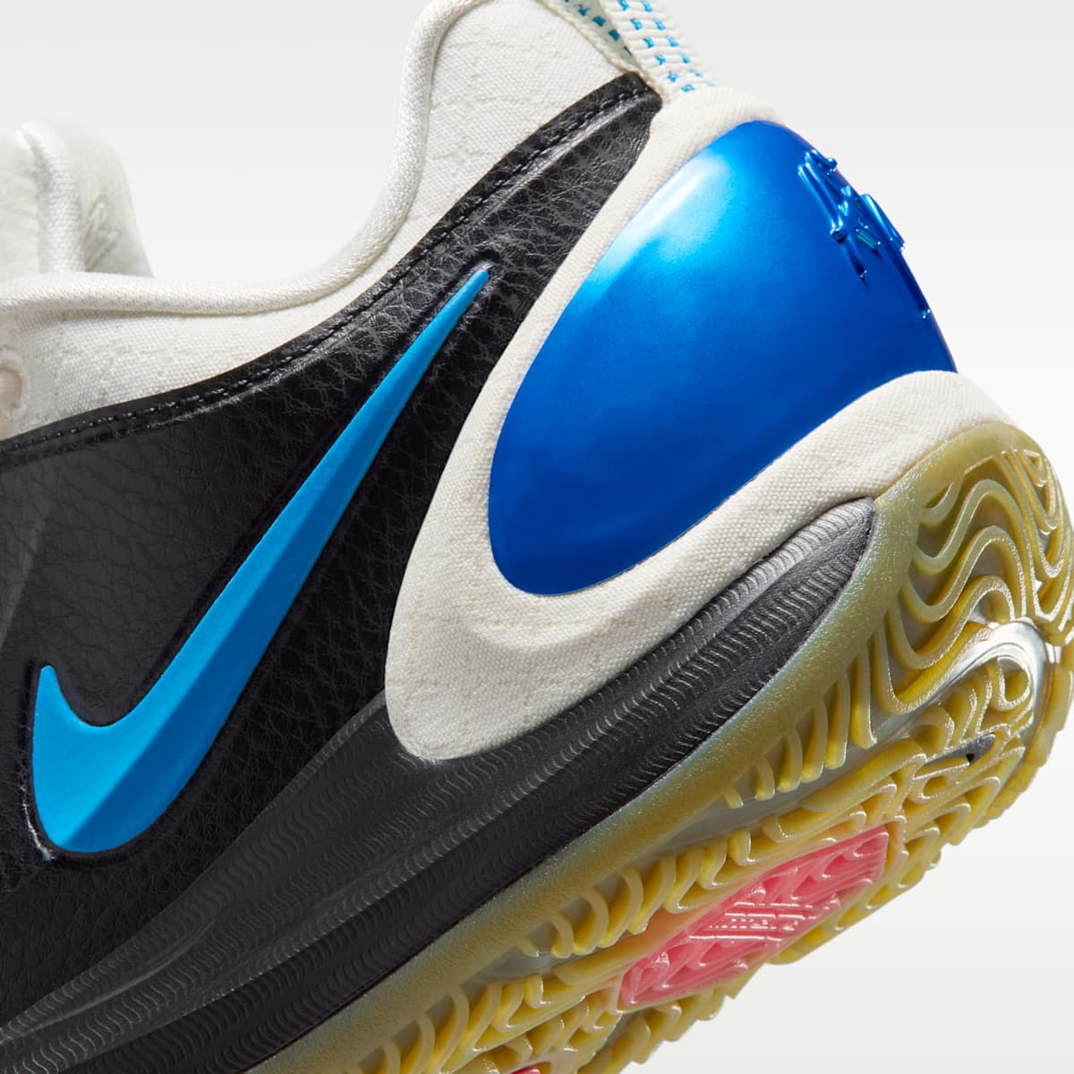A'Two "WNBA 30th" A'ja Wilson Big Kids' Basketball Shoes - Black/Photo Blue/Gum Light Brown/Action Red - Image 8