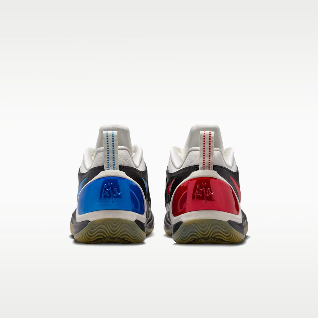 A'Two "WNBA 30th" A'ja Wilson Big Kids' Basketball Shoes - Black/Photo Blue/Gum Light Brown/Action Red