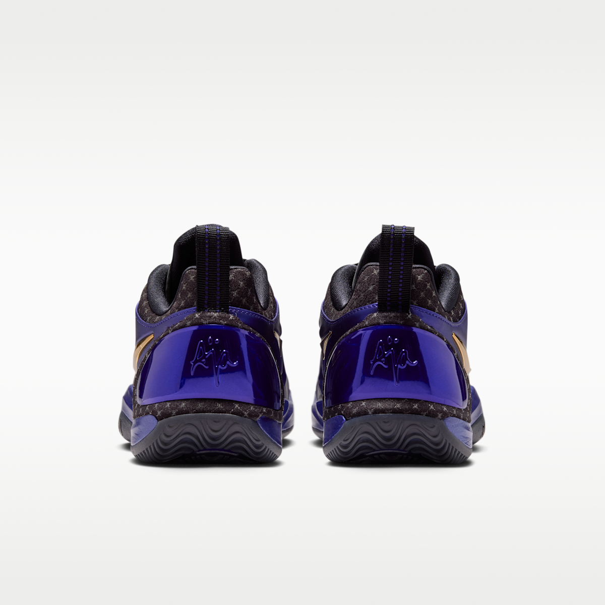 Women's A'Two A'ja Wilson Basketball Shoes - Regency Purple/Black/Electro Purple/Metallic Gold