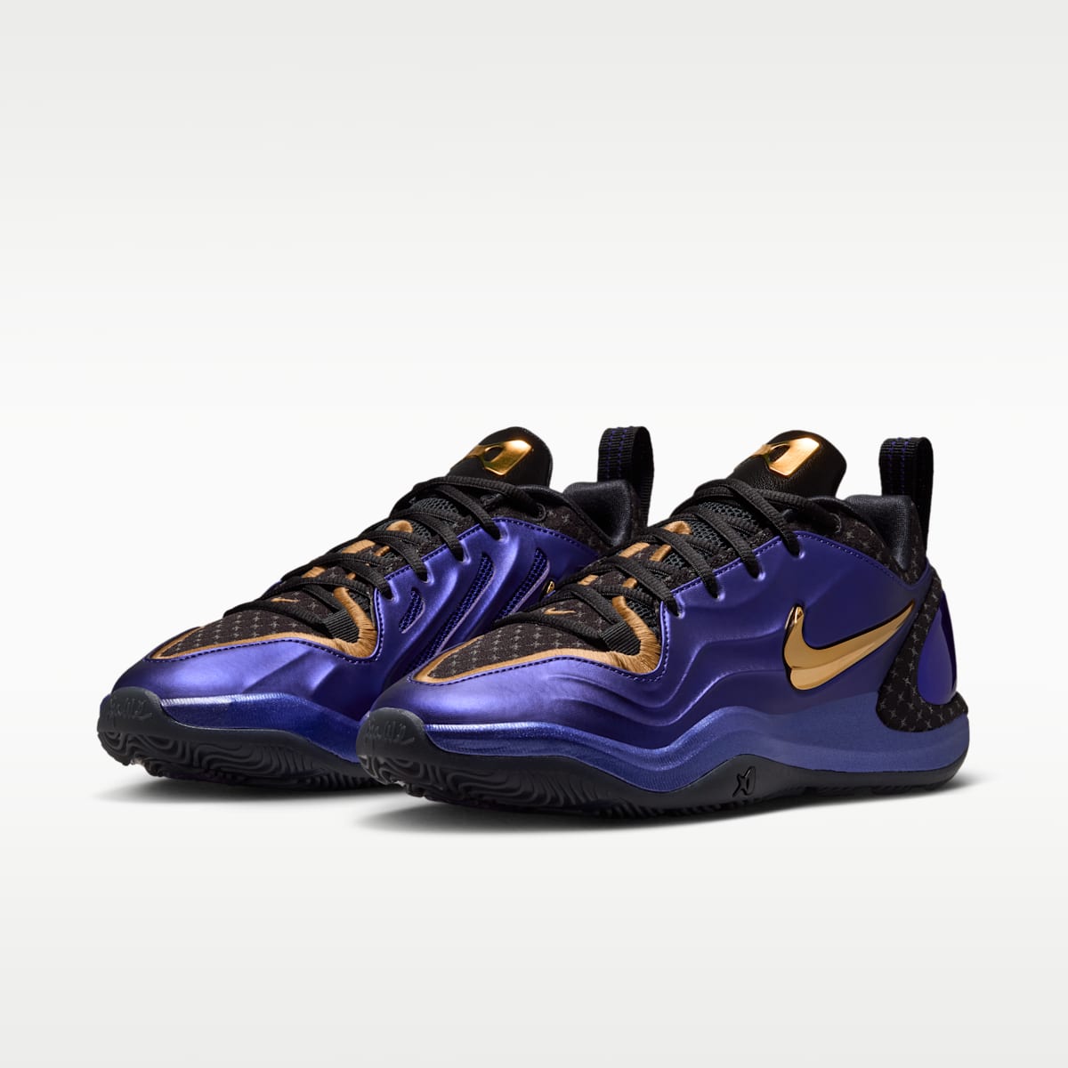 A'Two A'ja Wilson Basketball Shoes - Regency Purple/Black/Electro Purple/Metallic Gold - Image 5