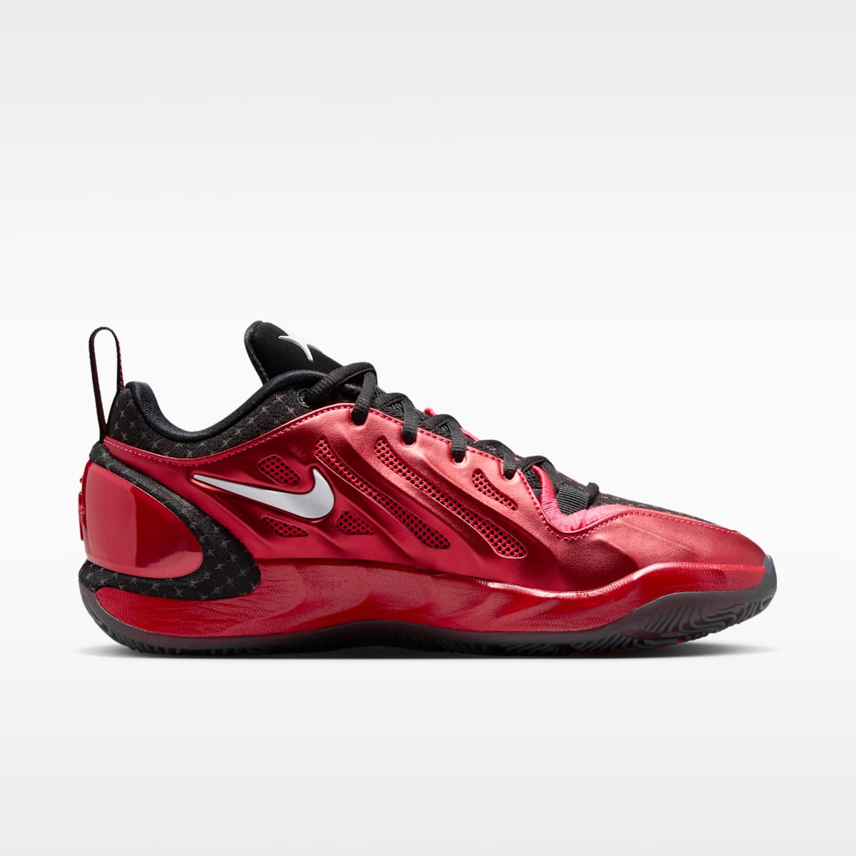 A'Two A'ja Wilson Basketball Shoes - Siren Red/Black/White - Image 3