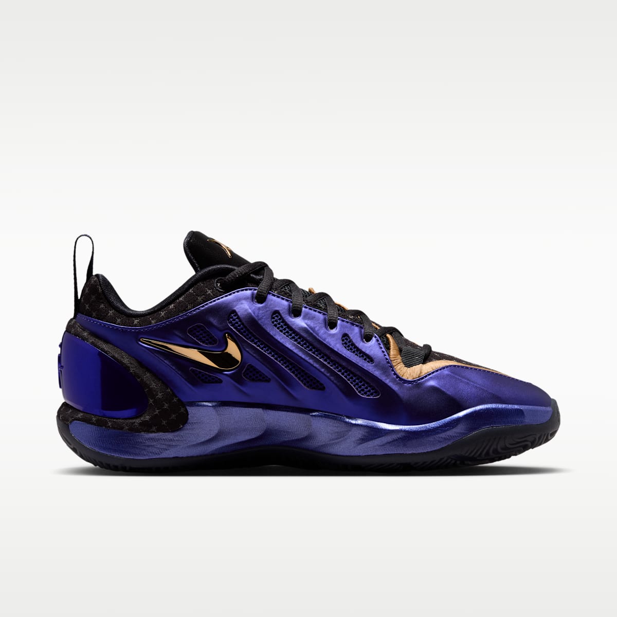 A'Two A'ja Wilson Basketball Shoes - Regency Purple/Black/Electro Purple/Metallic Gold - Image 3