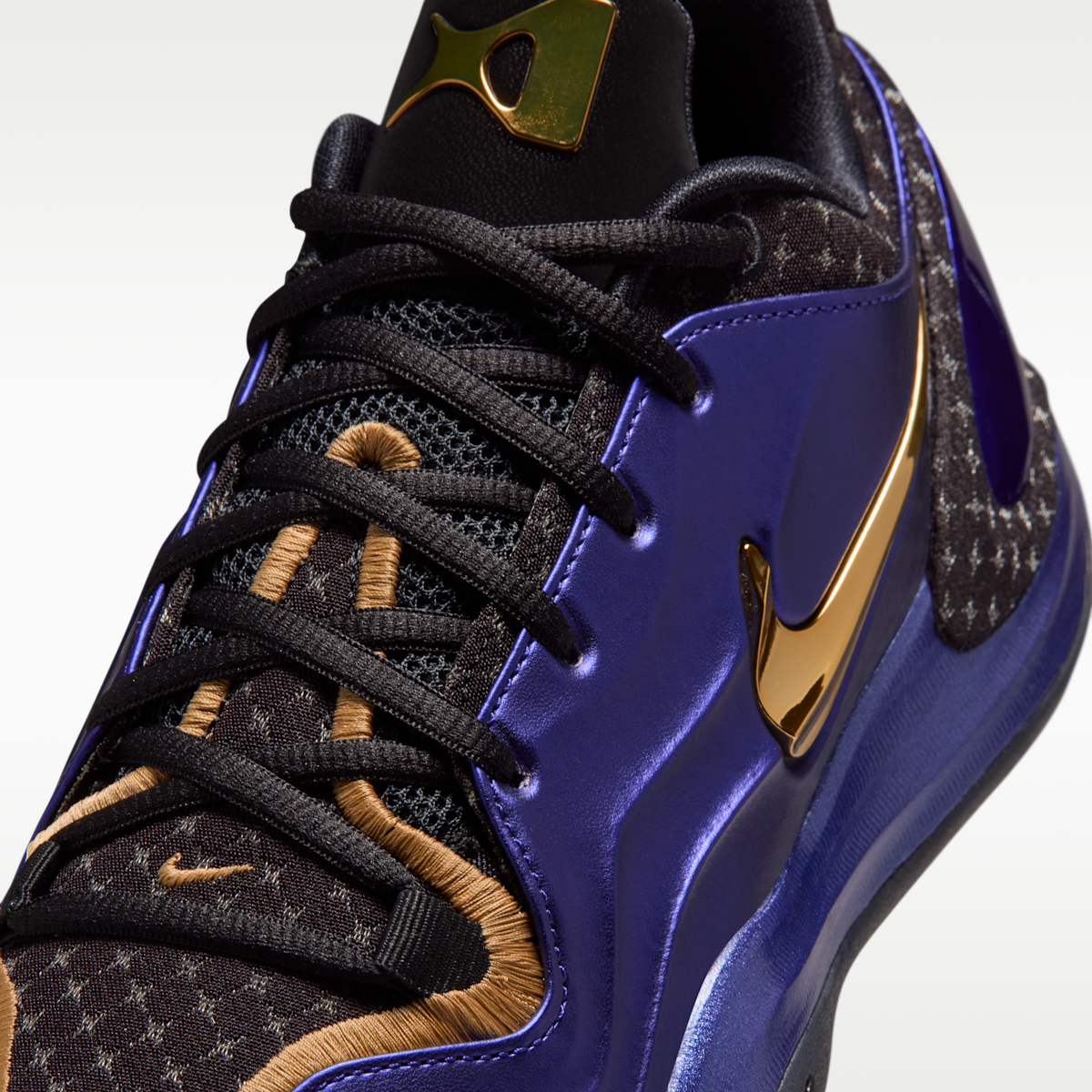 Women's A'Two A'ja Wilson Basketball Shoes - Regency Purple/Black/Electro Purple/Metallic Gold