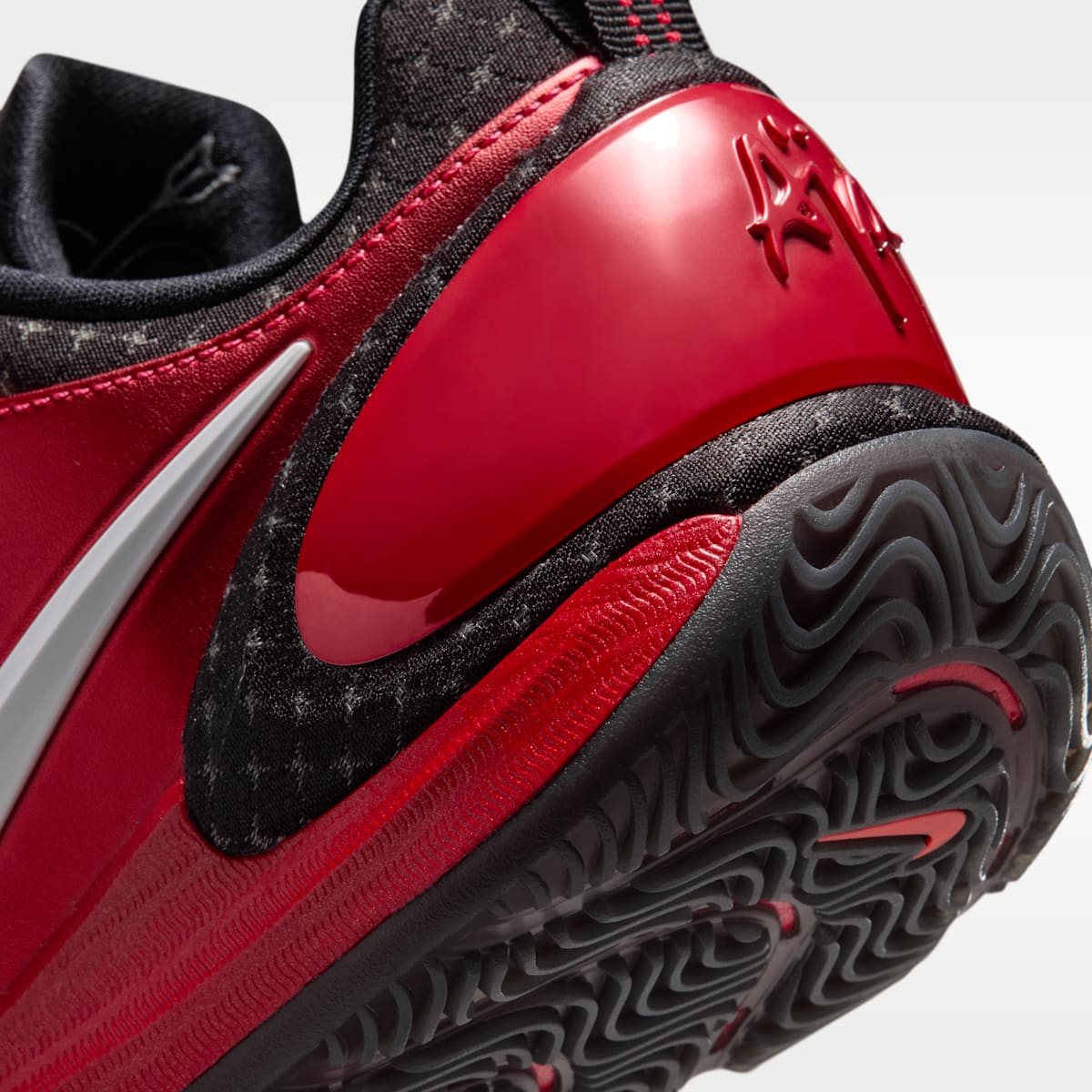 A'Two A'ja Wilson Basketball Shoes - Siren Red/Black/White - Image 8