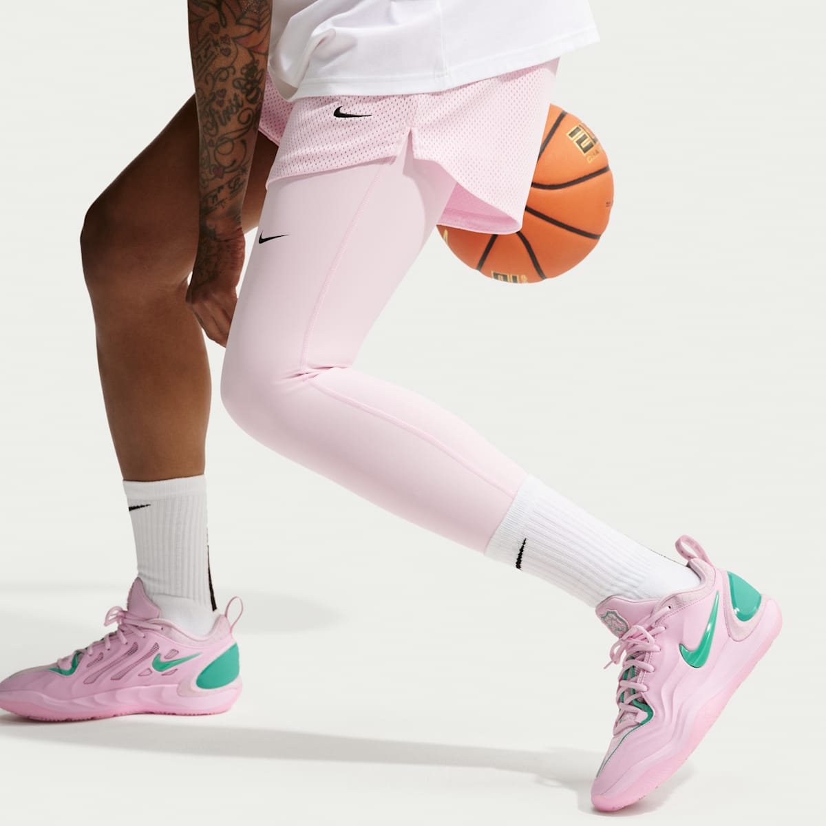 A'Two "Pinkies Up" A'ja Wilson Basketball Shoes - Pink Foam/Light Menta - Image 11