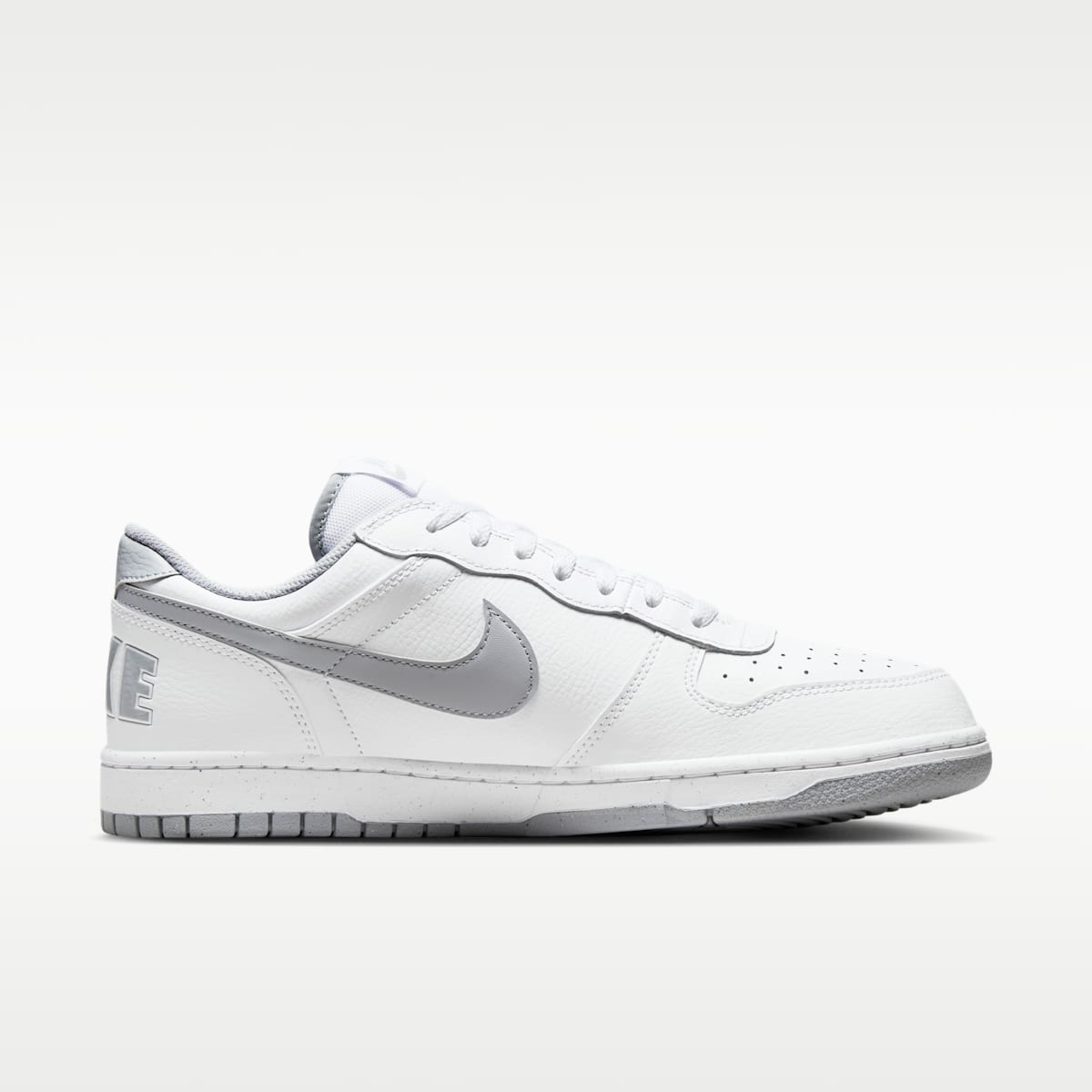 Nike Big Low Men's Shoes - White/Wolf Grey - Image 3