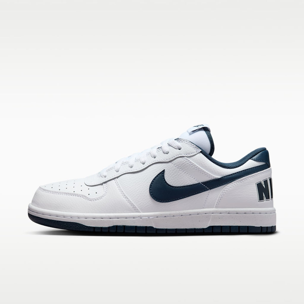 Nike Big Low Men's Shoes - White/Midnight Navy - Image 1
