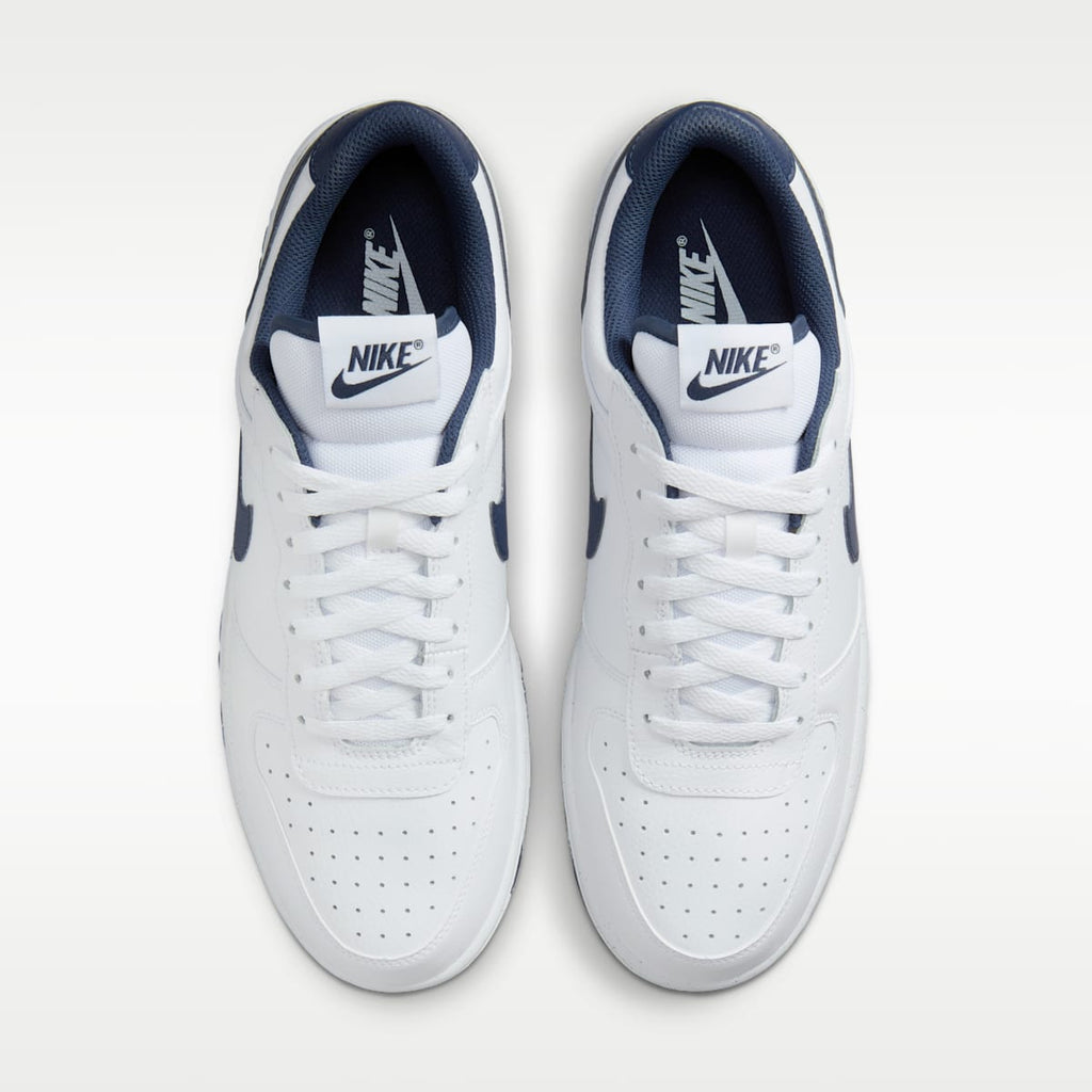 Nike Big Low Men's Shoes - White/Midnight Navy - Image 4